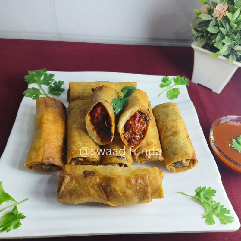 Siizzle And Smoke Tandoori Chicken Roll Recipe